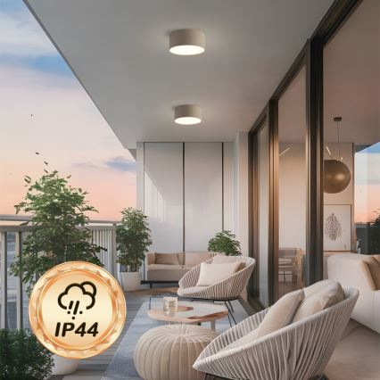 BRILAGI - LED Plafoniera da soffitto per esterni FORIS LED/20W/230V Ø 15 cm beige IP44