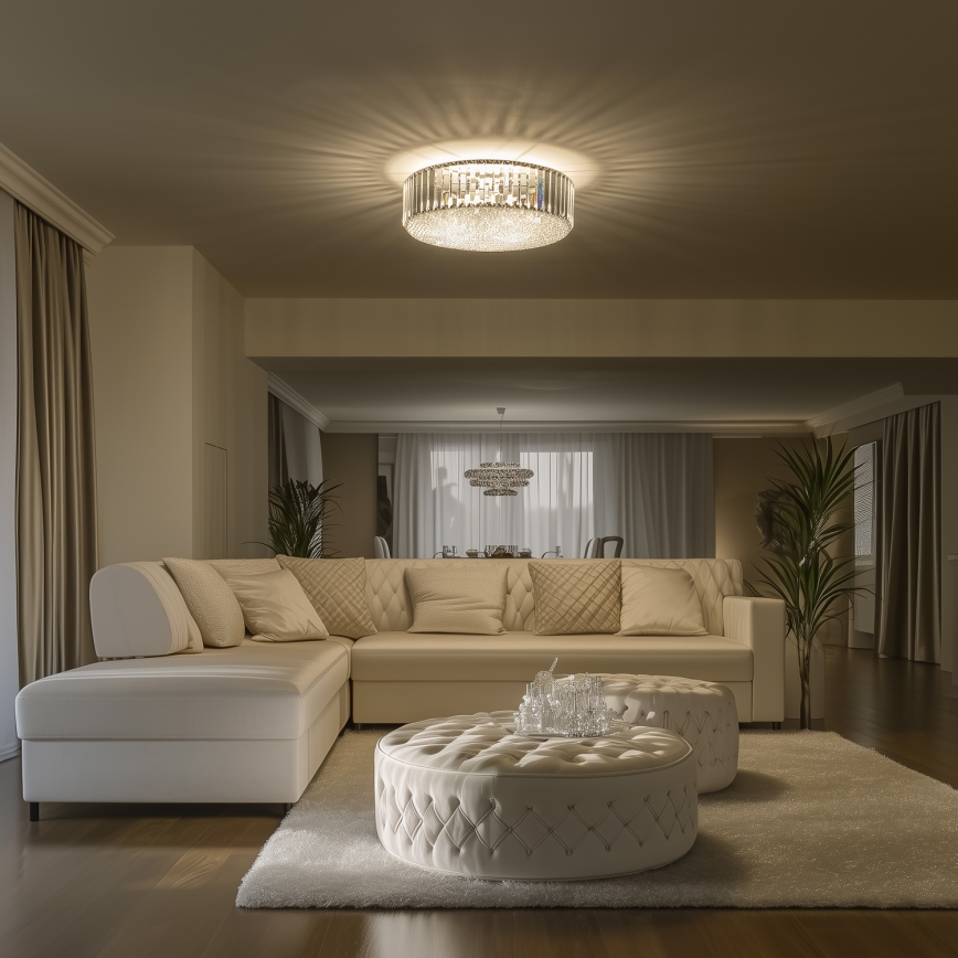 Brilagi - LED Plafoniera di cristallo GLAMOUR 5xG9/42W/230V