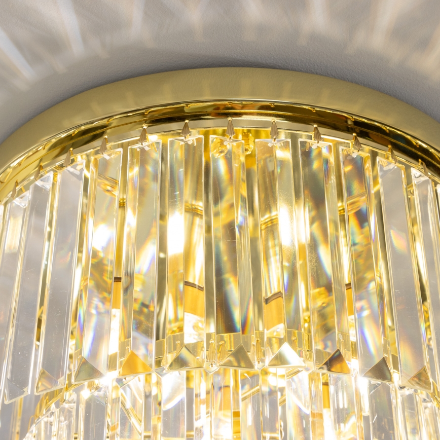 Brilagi - LED Plafoniera di cristallo MOZART 5xE14/40W/230V oro