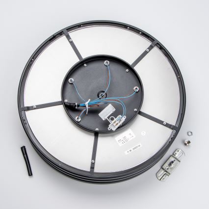 Brilagi - LED Plafoniera di cristallo VELURE 5xE14/40W/230V nero