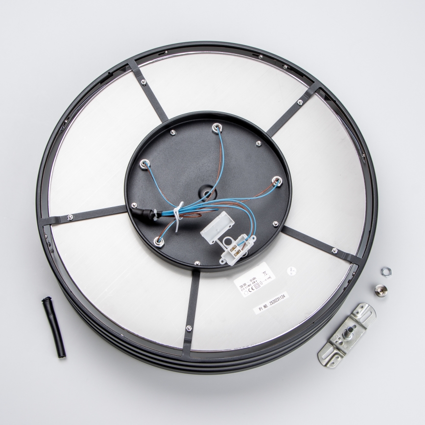 Brilagi - LED Plafoniera di cristallo VELURE 5xE14/40W/230V nero