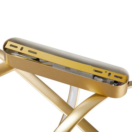 Brilagi - Lampada da soffitto a LED dimmerabile TWISTER LED/60W/230V 3000-6000K dorata + telecomando