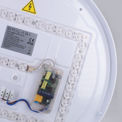 Brilagi - Plafoniera LED dimmerabile ALVA LED/48W/230V 3000-6500K diametro 51 cm bianca + telecomando