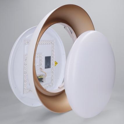 Brilagi - Plafoniera LED dimmerabile ALVA LED/48W/230V 3000-6500K diametro 51 cm bianca + telecomando