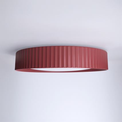 Brilagi - Plafoniera LED dimmerabile LUCIA LED/48W/230V 3000-6500K Ø 41 cm rosso + telecomando