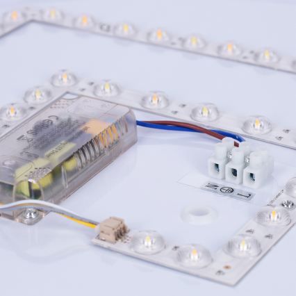 Brilagi - Plafoniera LED dimmerabile LUCIA LED/60W/230V 3000-6500K Ø 59 cm grigio + telecomando