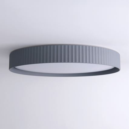 Brilagi - Plafoniera LED dimmerabile LUCIA LED/60W/230V 3000-6500K Ø 59 cm grigio + telecomando