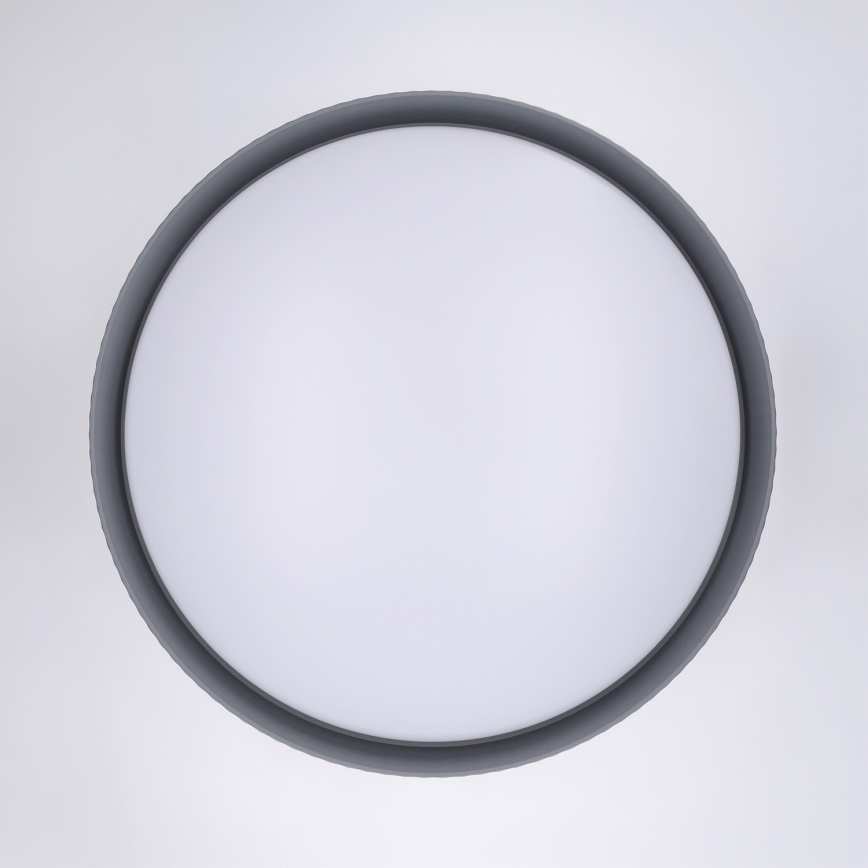 Brilagi - Plafoniera LED dimmerabile LUCIA LED/60W/230V 3000-6500K Ø 59 cm grigio + telecomando