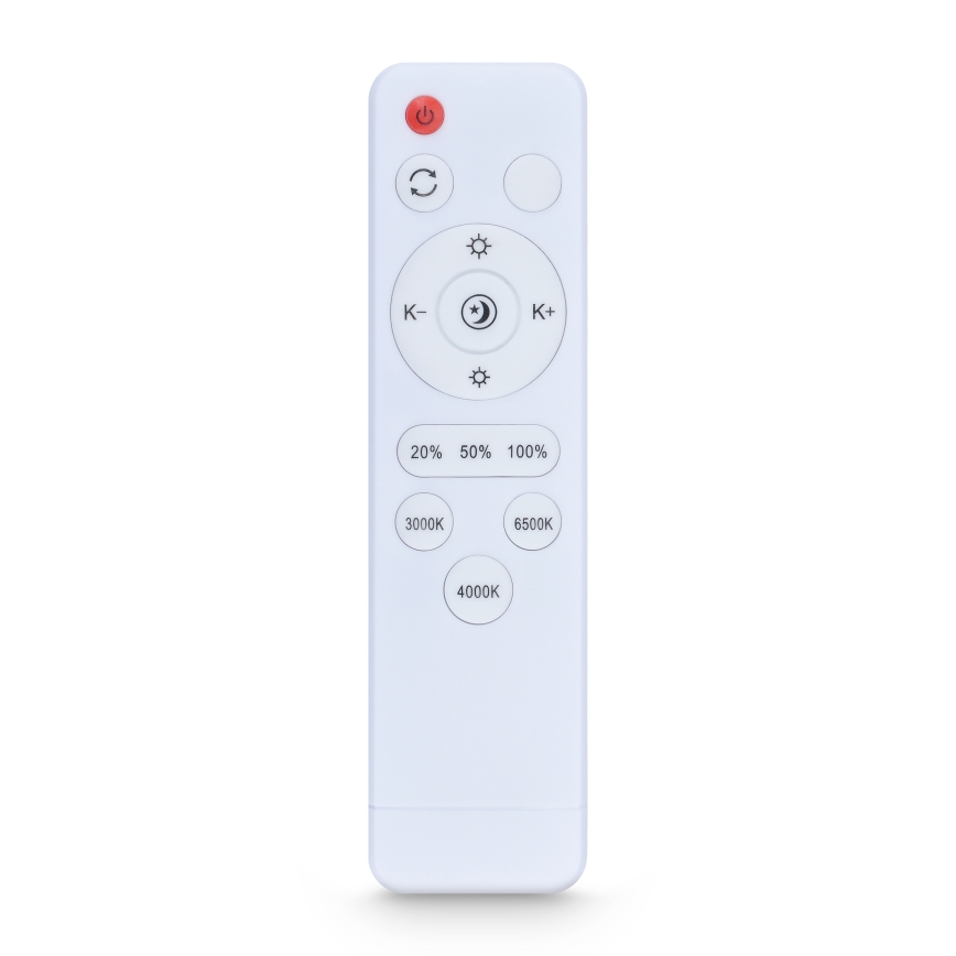 Brilagi - Plafoniera LED dimmerabile LUCIA LED/60W/230V 3000-6500K Ø 59 cm grigio + telecomando