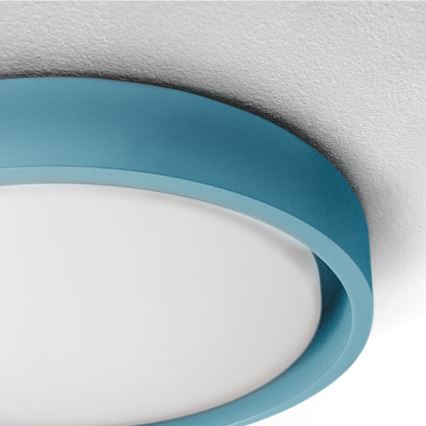 Brilagi - Plafoniera LED dimmerabile MATTEO LED/48W/230V 3000–6500K Ø 41 cm turchese + telecomando