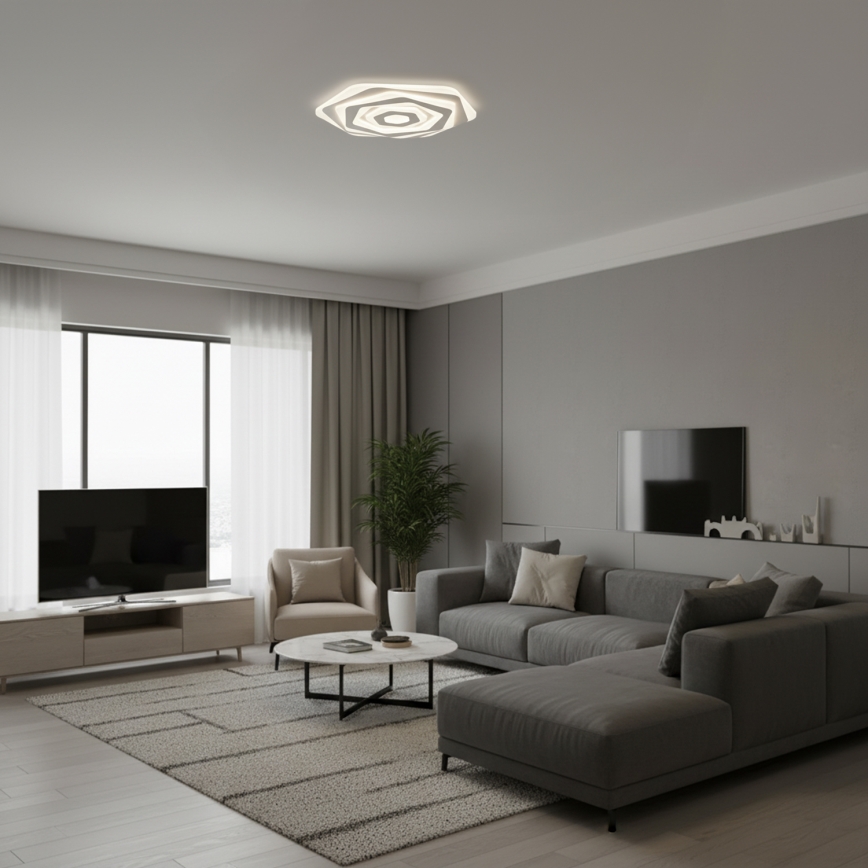 BRILAGI - Plafoniera LED dimmerabile MODERN LED/85W/230V 3000-6000K Ø 53 cm + telecomando
