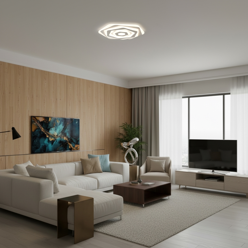 BRILAGI - Plafoniera LED dimmerabile MODERN LED/85W/230V 3000-6000K Ø 53 cm + telecomando