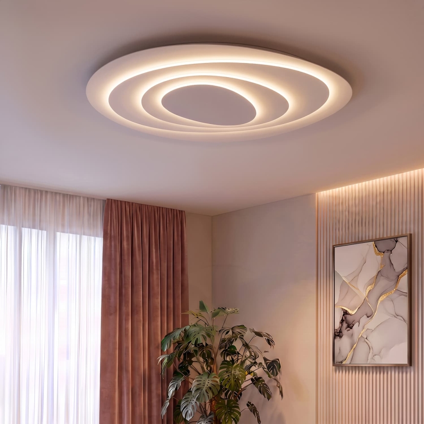 BRILAGI - LED Plafoniera dimmerabile MODERN MAXI LED/87W/230V 3000-6000K 67x80 cm + telecomando
