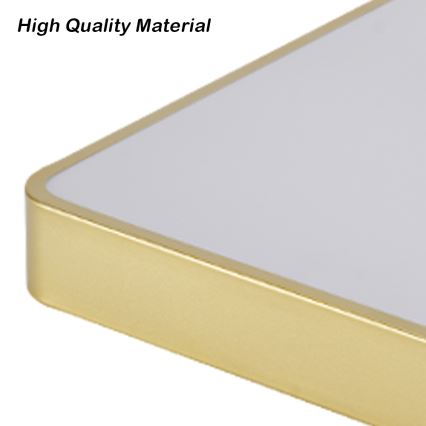 BRILAGI - Plafoniera LED dimmerabile POOL SQUARE LED/36W/230V 3000-6000K 40x40 cm oro + telecomando