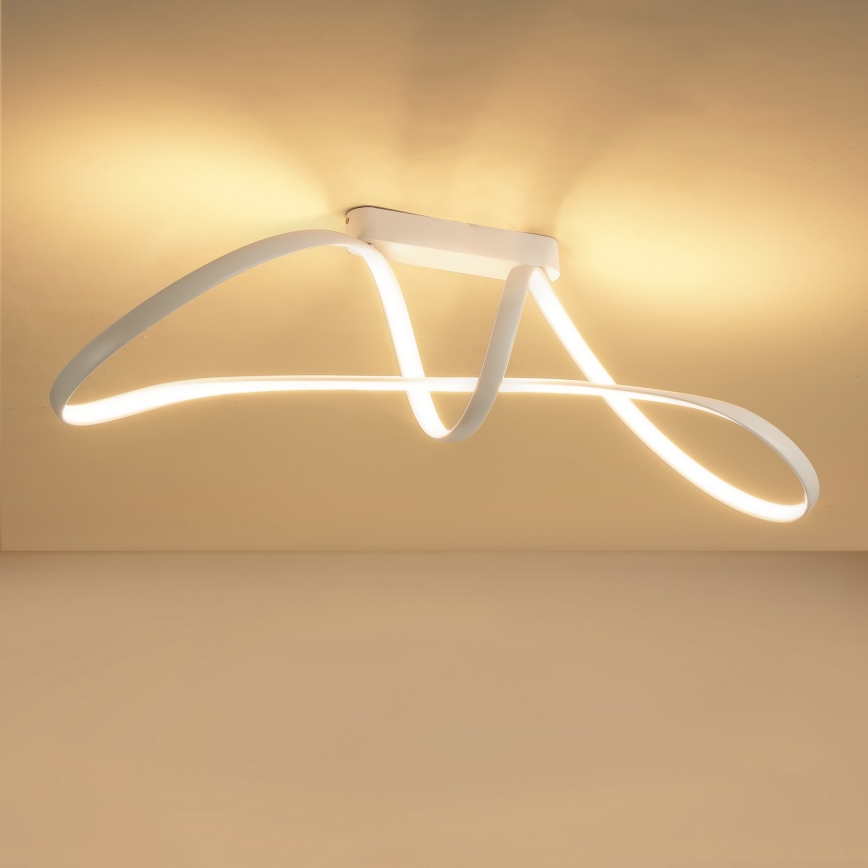 Brilagi - Plafoniera a LED dimmerabile a montaggio superficiale TWISTER LED/60W/230V 3000-6000K bianco + telecomando