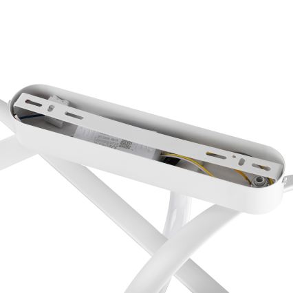 Brilagi - Plafoniera a LED dimmerabile a montaggio superficiale TWISTER LED/60W/230V 3000-6000K bianco + telecomando