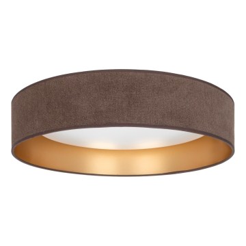 Brilagi - LED plafoniera dimmerabile VELVET SMART VARI LED/24W/230V 3000-6500K Ø 45 cm marrone/oro + telecomando