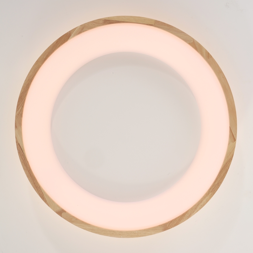 Brilagi - Lampada da soffitto LED FALCON WOOD LED/40W/230V 3000/4000/6000K diam. 60 cm in legno