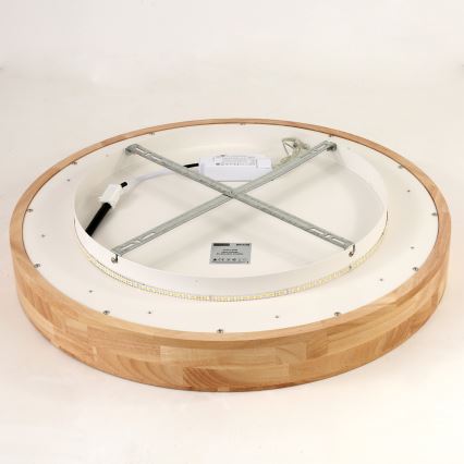 Brilagi - Lampada da soffitto LED FALCON WOOD LED/40W/230V 3000/4000/6000K diam. 60 cm in legno