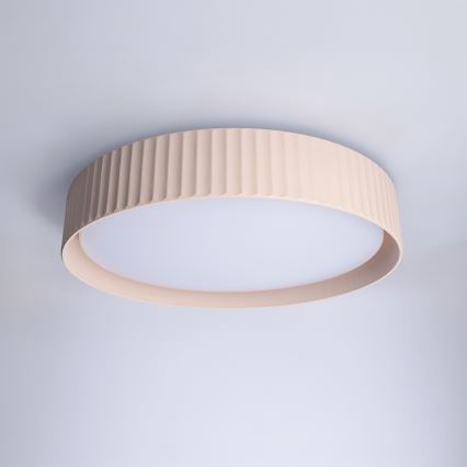 Brilagi - Plafoniera LED dimmerabile LUCIA LED/48W/230V 3000-6500K Ø 41 cm beige + telecomando