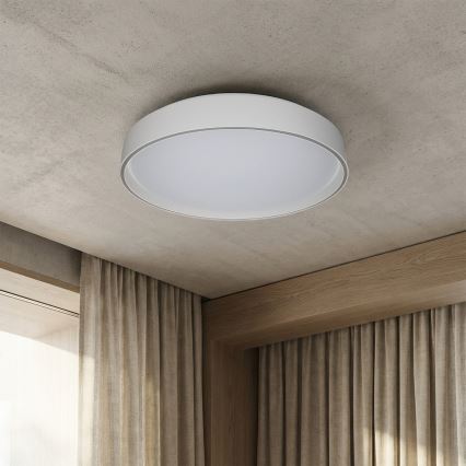 Brilagi - Plafoniera a LED dimmerabile NANCI LED/60W/230V 3000-6500K Ø 49 cm bianco + telecomando
