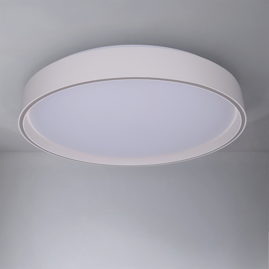 Brilagi - Plafoniera a LED dimmerabile NANCI LED/60W/230V 3000-6500K Ø 49 cm bianco + telecomando