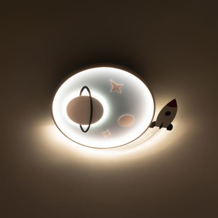 Brilagi - Plafoniera LED per cameretta STARSHIP LED/64W/230V 3000/4500/6000K blu