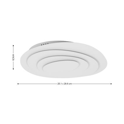 Brilagi - Plafoniera LED MODERN MINI LED/28W/230V 3000/4500/6000K 29,8x25,1 cm