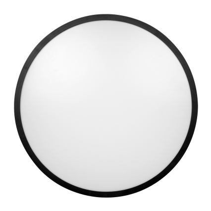 Brilagi - Plafoniera da bagno LED con sensore ZENNA LED/12W/230V Ø 25 cm IP44 nero + telecomando