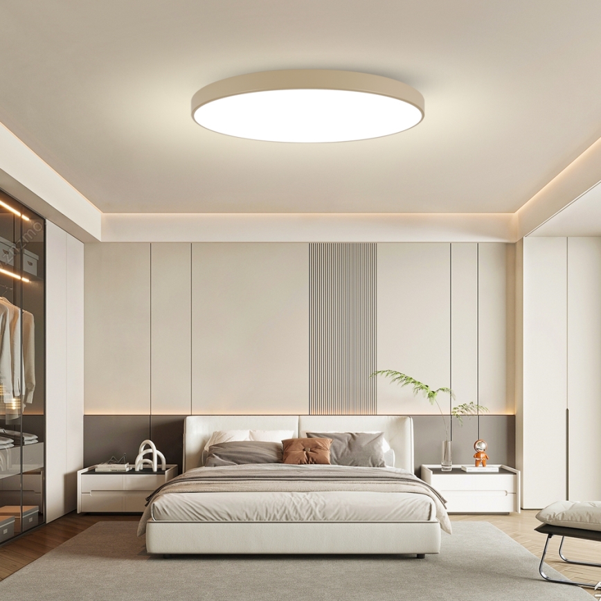 Brilagi - Plafoniera LED POOL LED/180W/230V 3000/4000/6000K Ø 120 cm beige