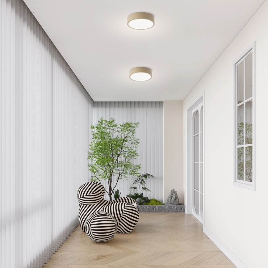 Brilagi - Plafoniera LED POOL LED/18W/230V 3000/4000/6000K Ø 20 cm beige