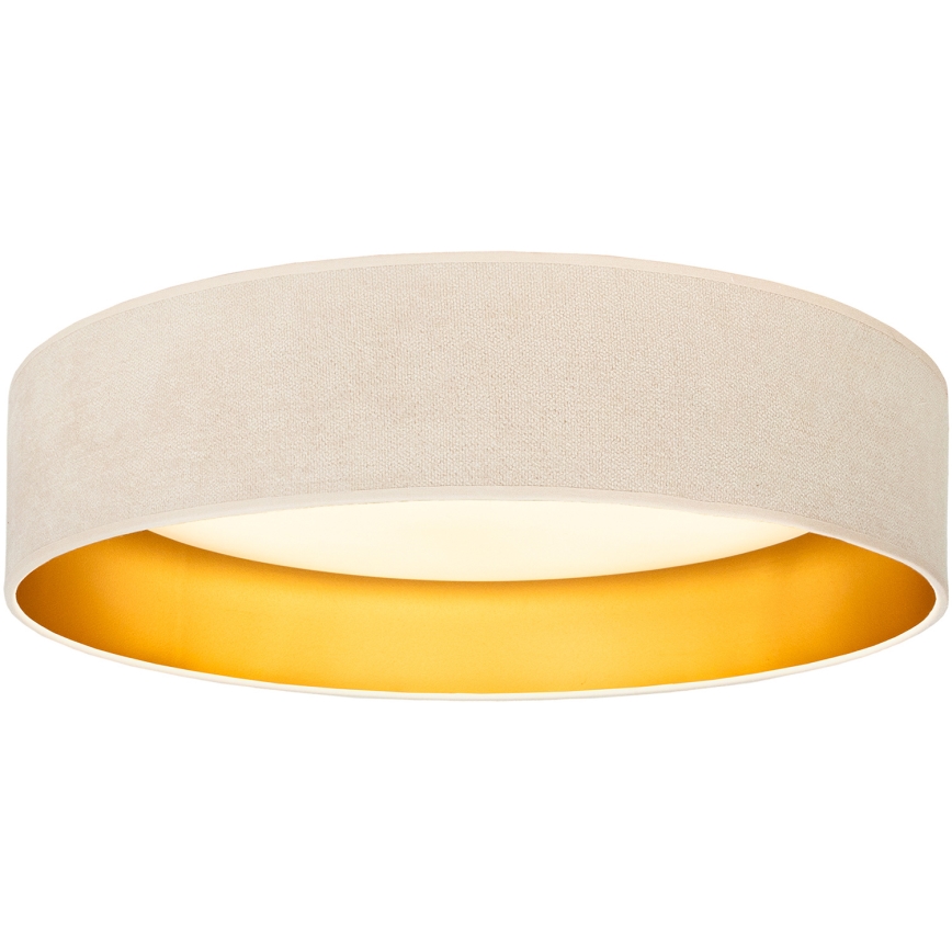 BRILAGI - Plafoniera LED VELVET SIMPLE LED/24W/230V 3000K Ø 45 cm crema/oro