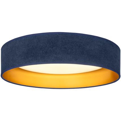 Brilagi - Plafoniera LED VELVET SIMPLE LED/24W/230V 3000K Ø 45 cm blu/oro