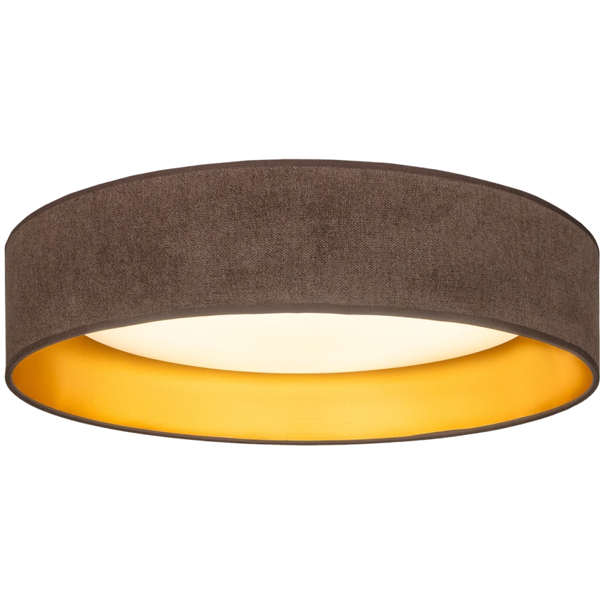 BRILAGI - Plafoniera LED VELVET SIMPLE LED/24W/230V 3000K Ø 45 cm marrone/oro