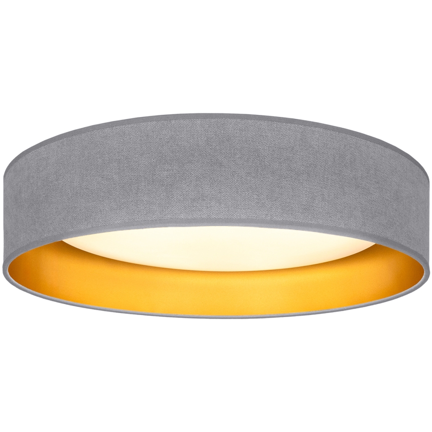 Brilagi - Plafoniera LED VELVET SIMPLE 24W/230V 3000K Ø 45 cm grigio/oro