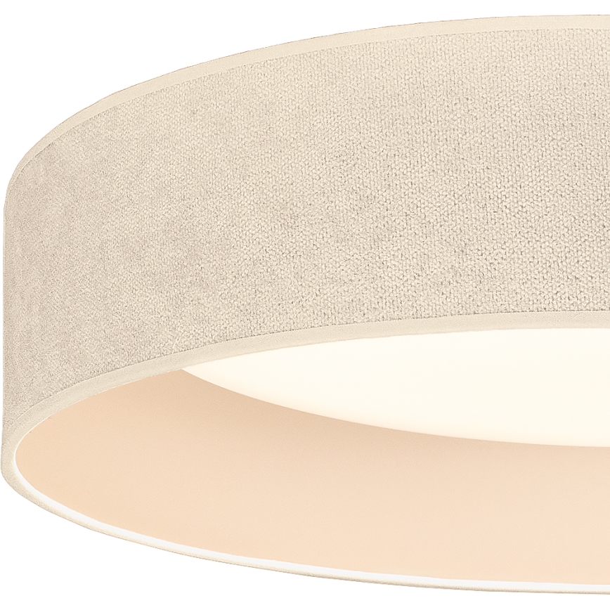 Brilagi - Plafoniera LED VELVET SIMPLE LED/36W/230V 3000K Ø 55 cm colore crema