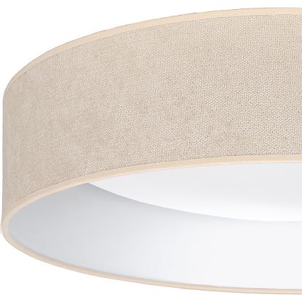 Brilagi - Plafoniera LED VELVET SIMPLE LED/36W/230V 3000K Ø 55 cm colore crema