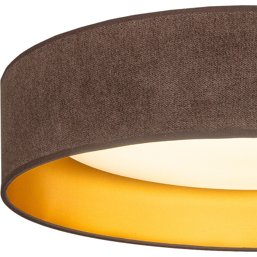 Brilagi - Plafoniera LED VELVET SIMPLE LED/36W/230V 3000K Ø 55 cm marrone/oro