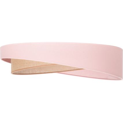 BRILAGI - plafoniera LED VELVET TWIST LED/24W/230V 4000K Ø 55 cm rosa/beige