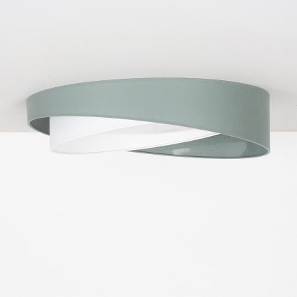 BRILAGI - Plafoniera LED VELVET TWIST LED/24W/230V 4000K Ø 55 cm verde/bianco