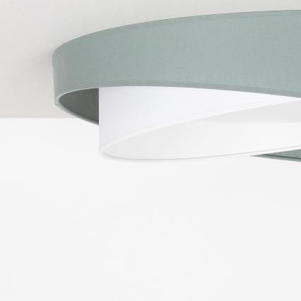 BRILAGI - Plafoniera LED VELVET TWIST LED/24W/230V 4000K Ø 55 cm verde/bianco