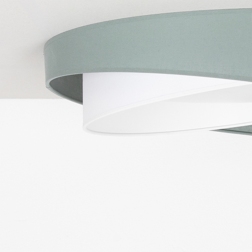BRILAGI - Plafoniera LED VELVET TWIST LED/24W/230V 4000K Ø 55 cm verde/bianco
