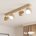 Brilagi - LED RGB+CCT Faretto dimmerabile MONO 4xGX53/14W/230V 2700-6500K Wi-Fi Tuya beige