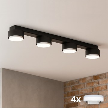 Brilagi - LED RGB+CCT Faretto dimmerabile MONO 4xGX53/14W/230V 2700-6500K Wi-Fi Tuya nero