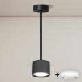 Brilagi - LED RGB+CCT Lampada a sospensione dimmerabile STRIPY 1xGX53/14W/230V 2700-6500K Wi-Fi Tuya nero