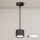 Brilagi - LED RGB+CCT Lampada a sospensione dimmerabile STRIPY 1xGX53/14W/230V 2700-6500K Wi-Fi Tuya nero