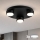 Brilagi - LED RGB+CCT plafoniera dimmerabile MONO 3xGX53/14W/230V 2700-6500K Wi-Fi Tuya Ø 30 cm nera