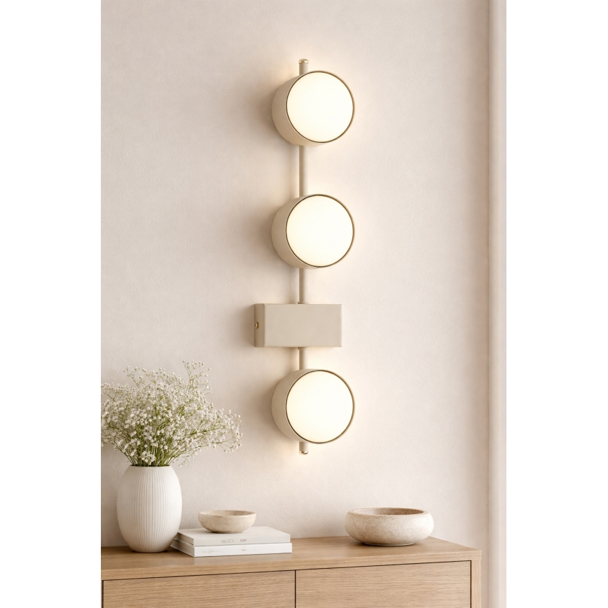 Brilagi - LED RGB+CCT Faretto dimmerabile MONO 3xGX53/14W/230V 2700-6500K Wi-Fi Tuya beige