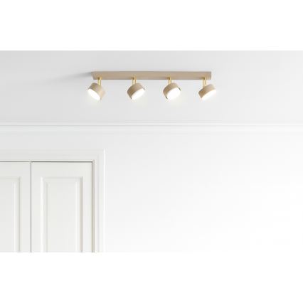 Brilagi - LED RGB+CCT Faretto dimmerabile MONO 4xGX53/14W/230V 2700-6500K Wi-Fi Tuya beige