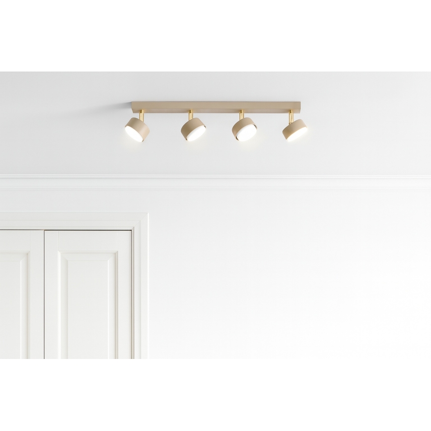 Brilagi - LED RGB+CCT Faretto dimmerabile MONO 4xGX53/14W/230V 2700-6500K Wi-Fi Tuya beige